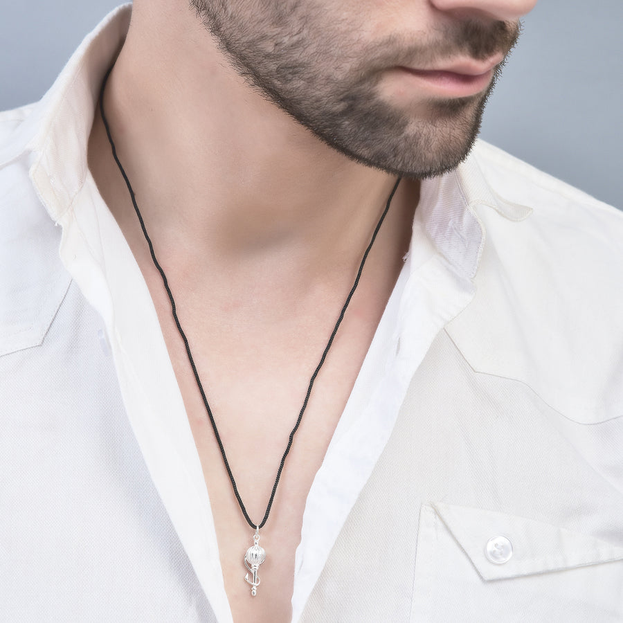 PENDANT- Vayuputra Gada 92.5 Silver