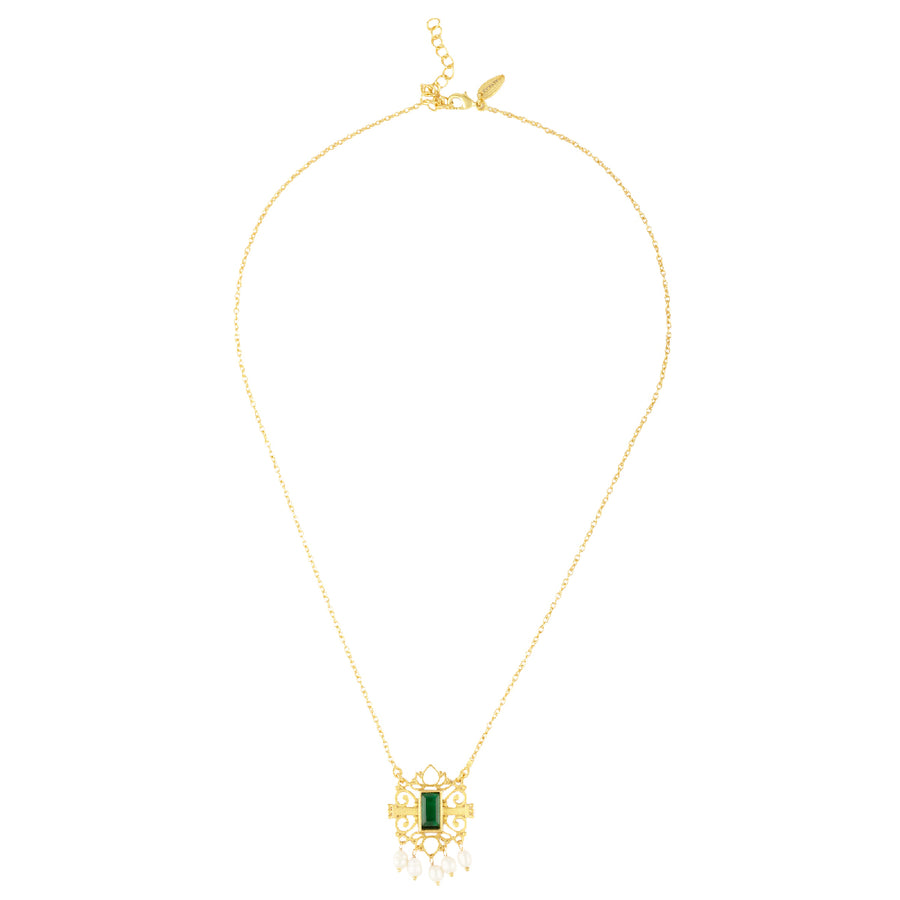 Shagun Green Necklace