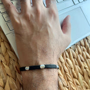 MEN - Your Way 92.5 Silver Reversible Bracelet