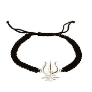PREORDER - MEN Mahadev's Trishul Gaze 92.5 silver Bracelet