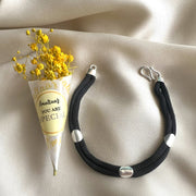 MEN - Your Way 92.5 Silver Reversible Bracelet