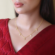 Sitara Charm Art Deco Necklace