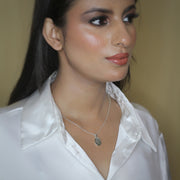 NECKLACE - Pyrite Natural Form 92.5 Silver Necklace