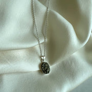 NECKLACE - Pyrite Natural Form 92.5 Silver Necklace