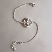 WOMEN - Shankh Blessings – 92.5 Silver Bracelet