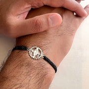 MEN - Shankh Blessings – 92.5 Silver Bracelet