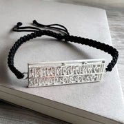 PREORDER - Hanuman Chalisa Classic Thread – 92.5 Silver Bracelet