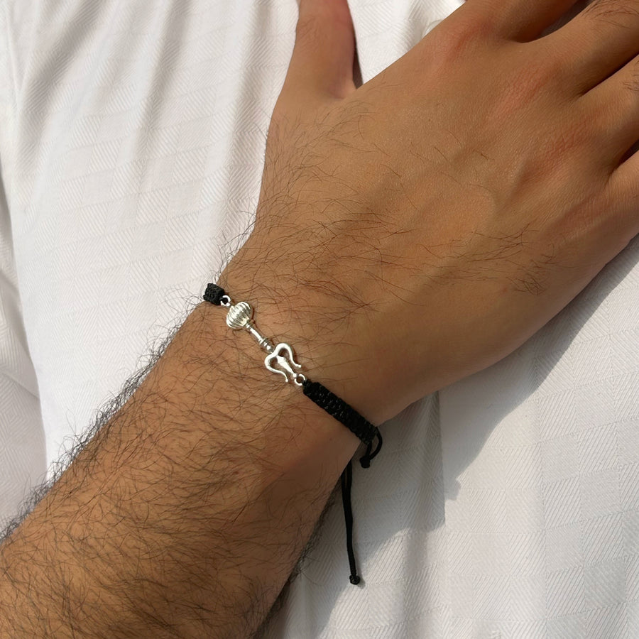 PREORDER - MEN - Shivastra 92.5 Silver Bracelet