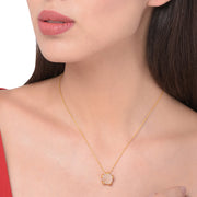 Rose Quartz Petal Necklace