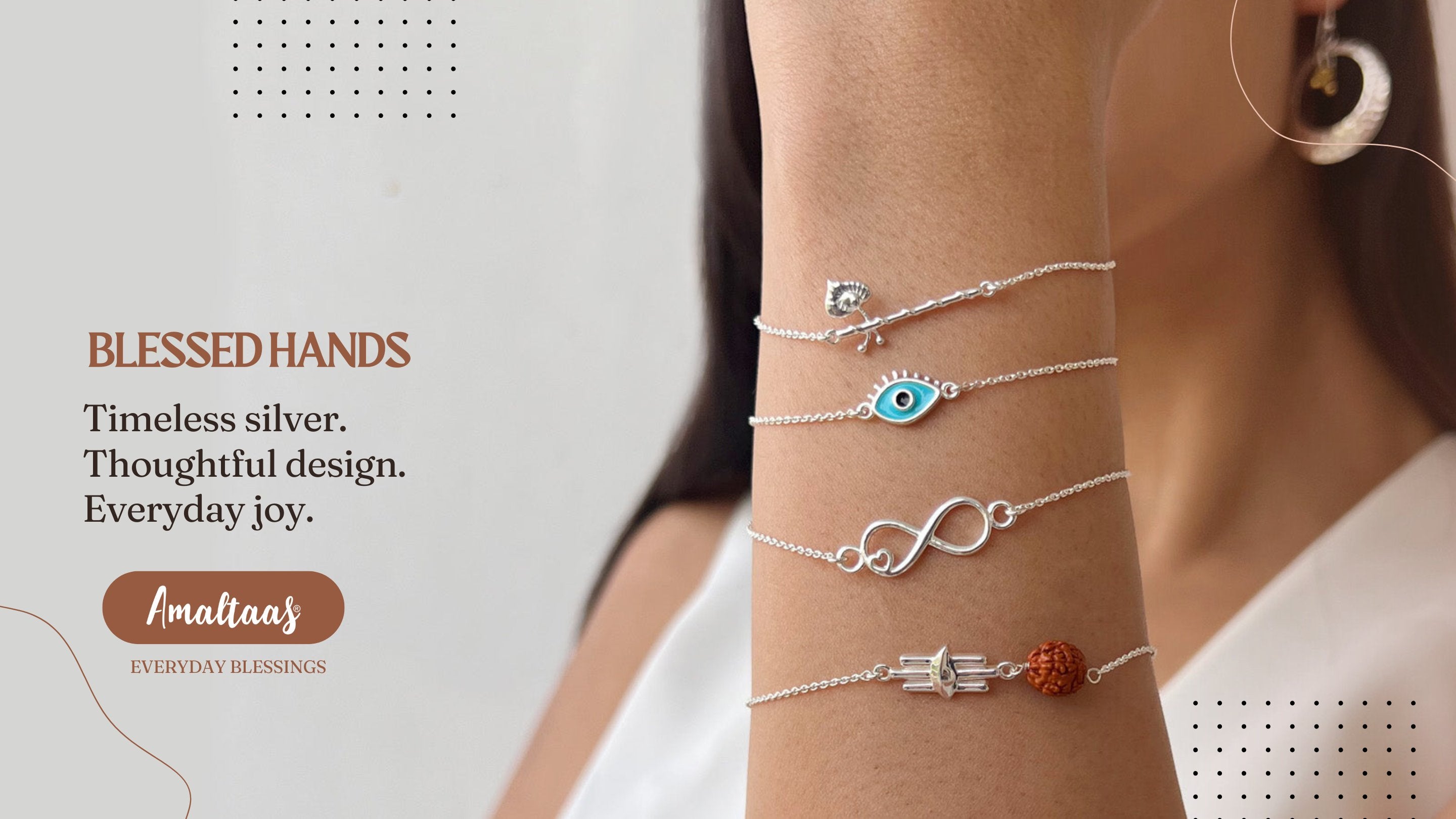Women Blessed Hands in 92.5 Silver