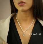Aquarius Pearl Necklace