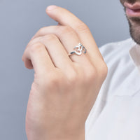 Men Ring - OM 92.5 Silver