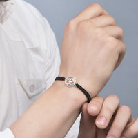 Men - Om 92.5 Silver Bracelet