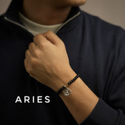 ALL Zodiac Sun Sign For Man - 92.5 Silver PLUS Free Thread Bracelet
