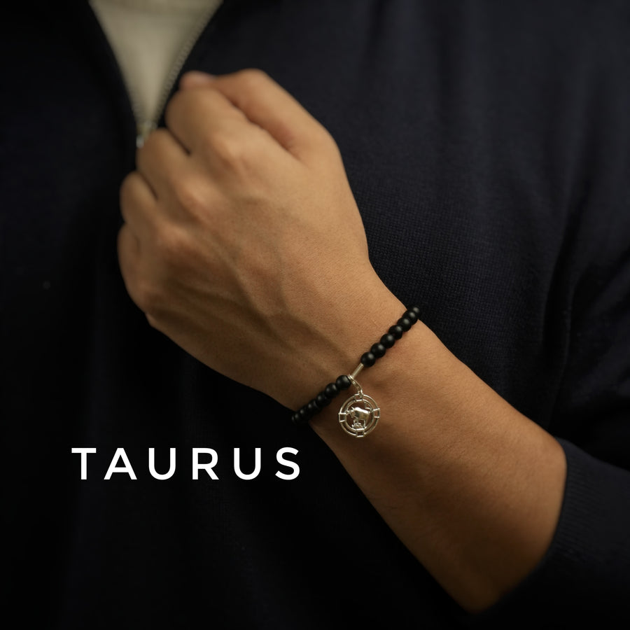 ALL Zodiac Sun Sign For Man - 92.5 Silver PLUS Free Thread Bracelet