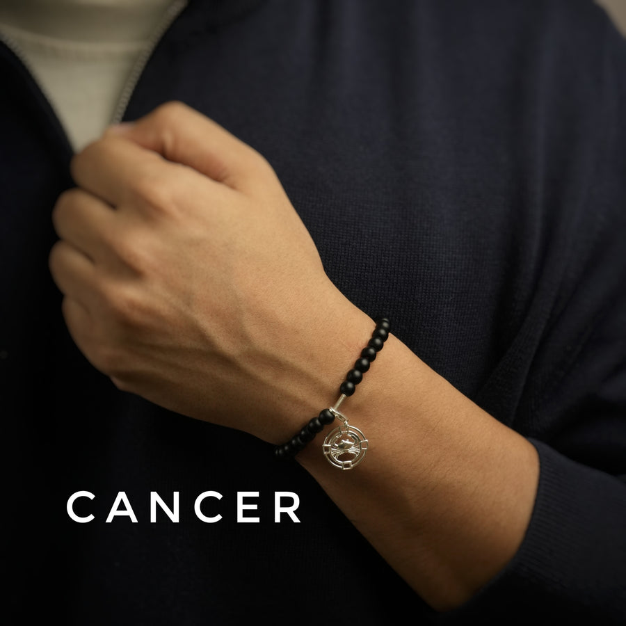 ALL Zodiac Sun Sign For Man - 92.5 Silver PLUS Free Thread Bracelet