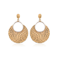 Golden Cobbled Lane Earring