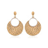 Golden Cobbled Lane Earring