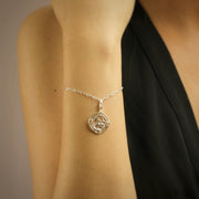 Woman Chain Bracelet - ALL Zodiac Sun-Sign in 92.5 Silver PLUS Free Thread Bracelet