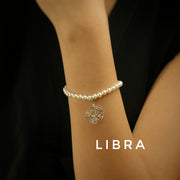 Libra Pearl 92.5 Silver Bracelet