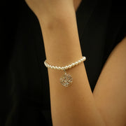 Libra Pearl 92.5 Silver Bracelet