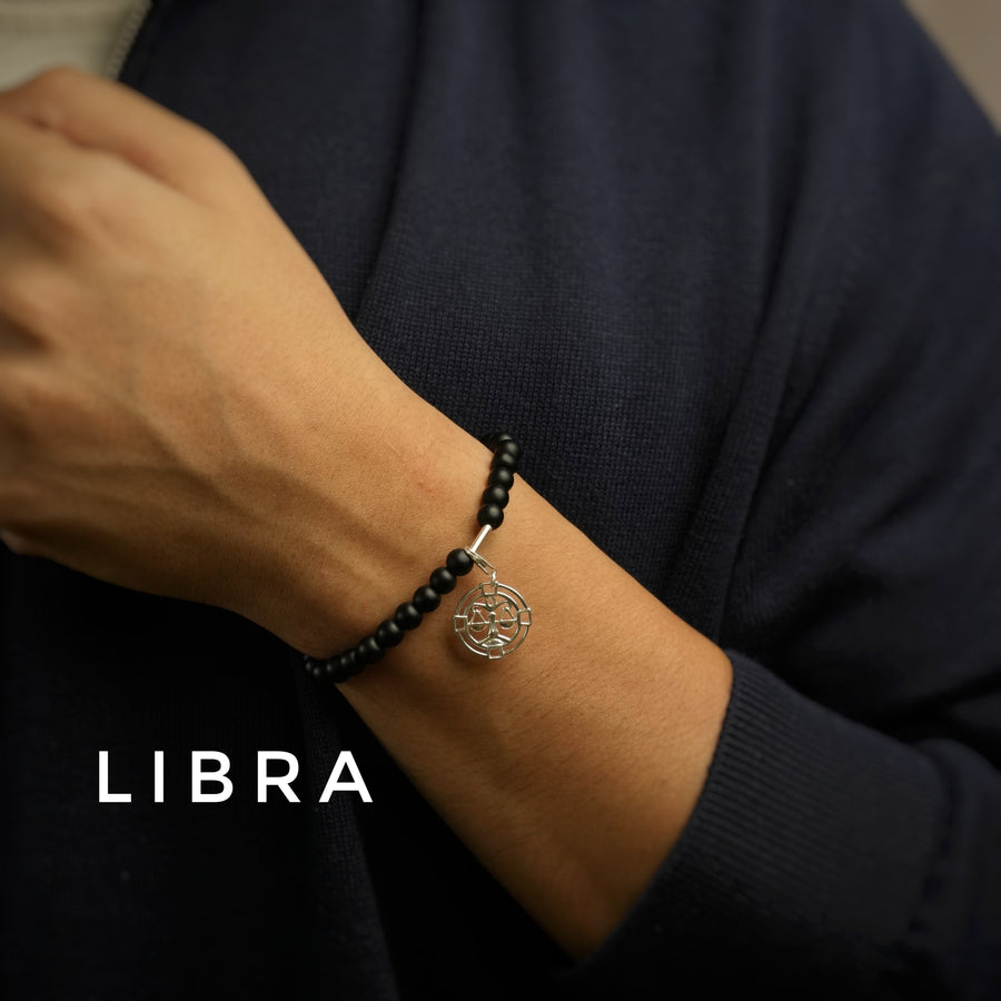 ALL Zodiac Sun Sign For Man - 92.5 Silver PLUS Free Thread Bracelet