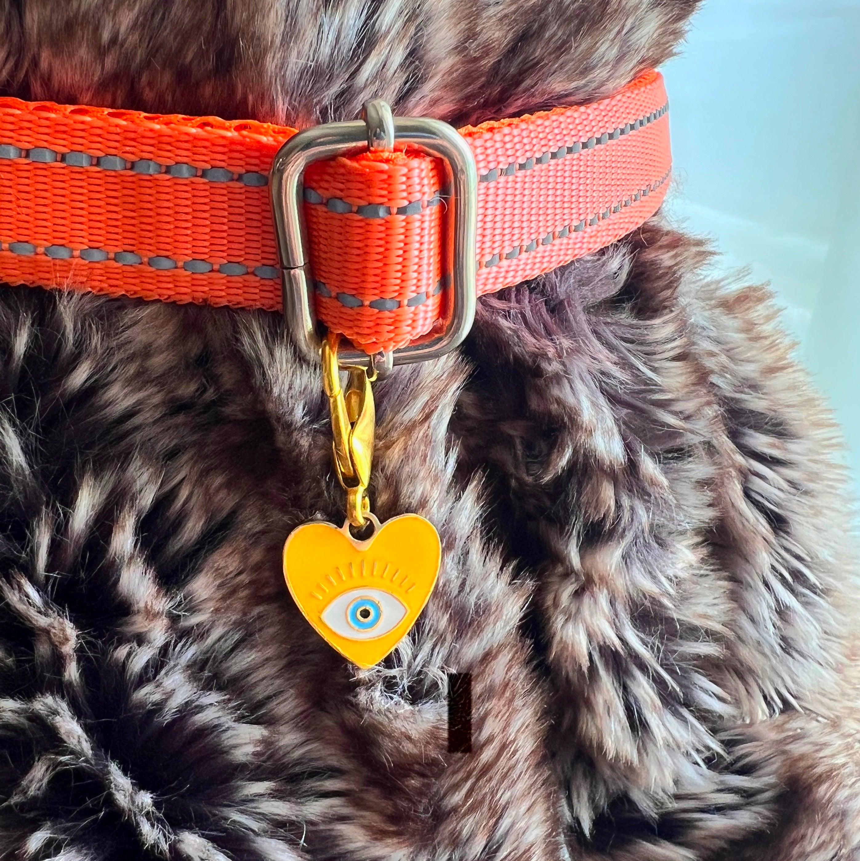 Pet Protection EvilEye - Heart Charm