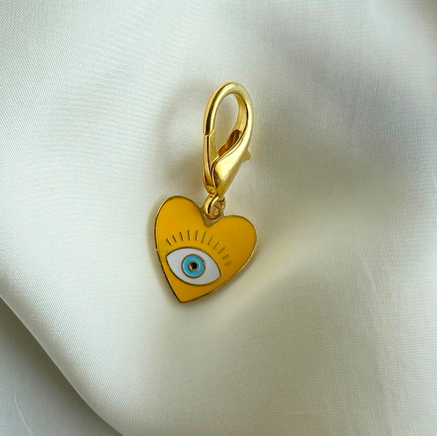 Pet Protection EvilEye - Heart Charm