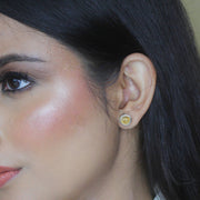 Citrine Sun Kissed Studs