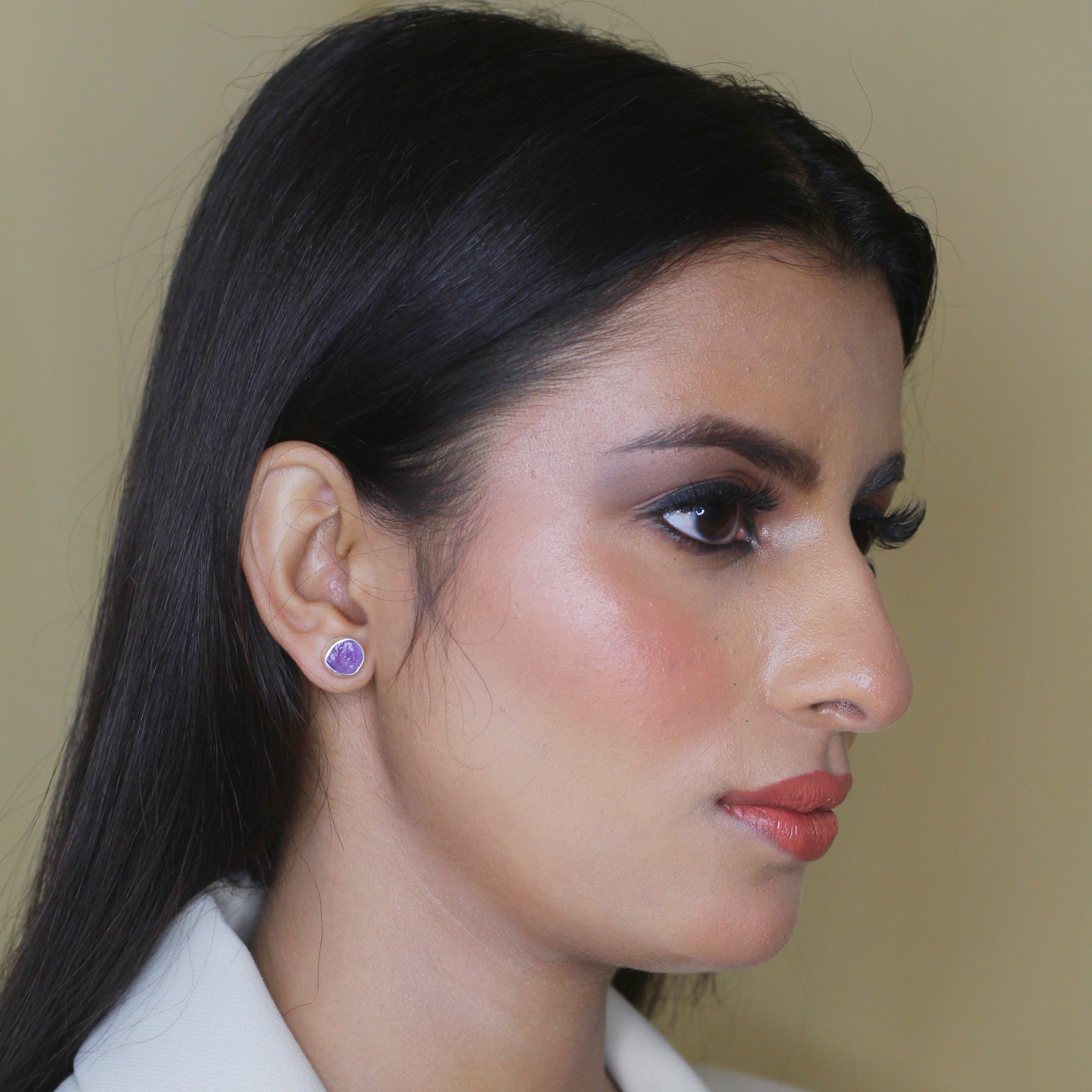 Amethyst Mystic Muse Studs