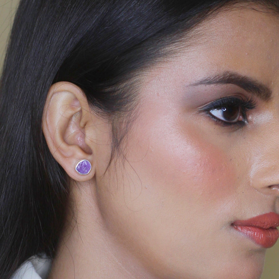 Amethyst Mystic Muse Studs