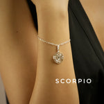 Scorpio Silver 92.5 Chain Bracelet
