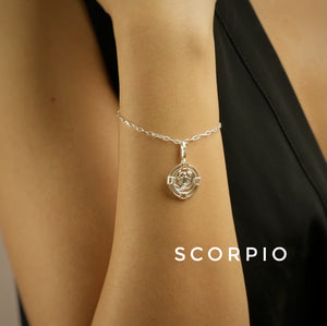 
            
                Load image into Gallery viewer, Scorpio Silver 92.5 Chain Bracelet
            
        