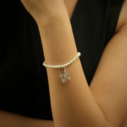 Scorpio Pearl 92.5 Silver Bracelet