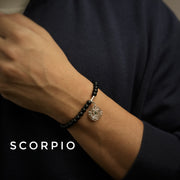 ALL Zodiac Sun Sign For Man - 92.5 Silver PLUS Free Thread Bracelet