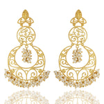 Lotus Pearl Chandbali