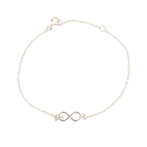 WOMEN - Infinity 92.5 Silver Bracelet