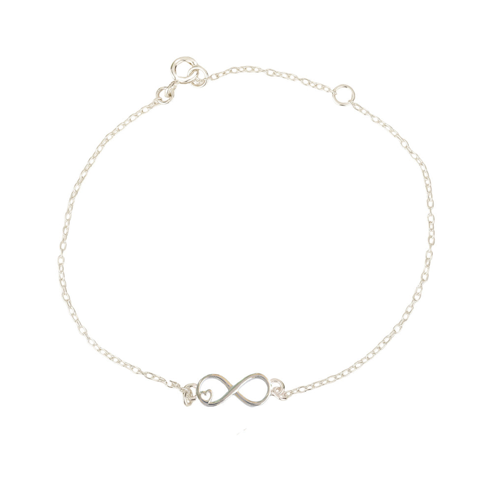 COUPLE Blessed Hands - 92.5 Silver Infinity Bracelet