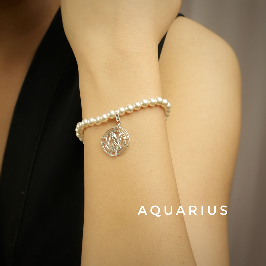 Aquarius Pearl Bracelet