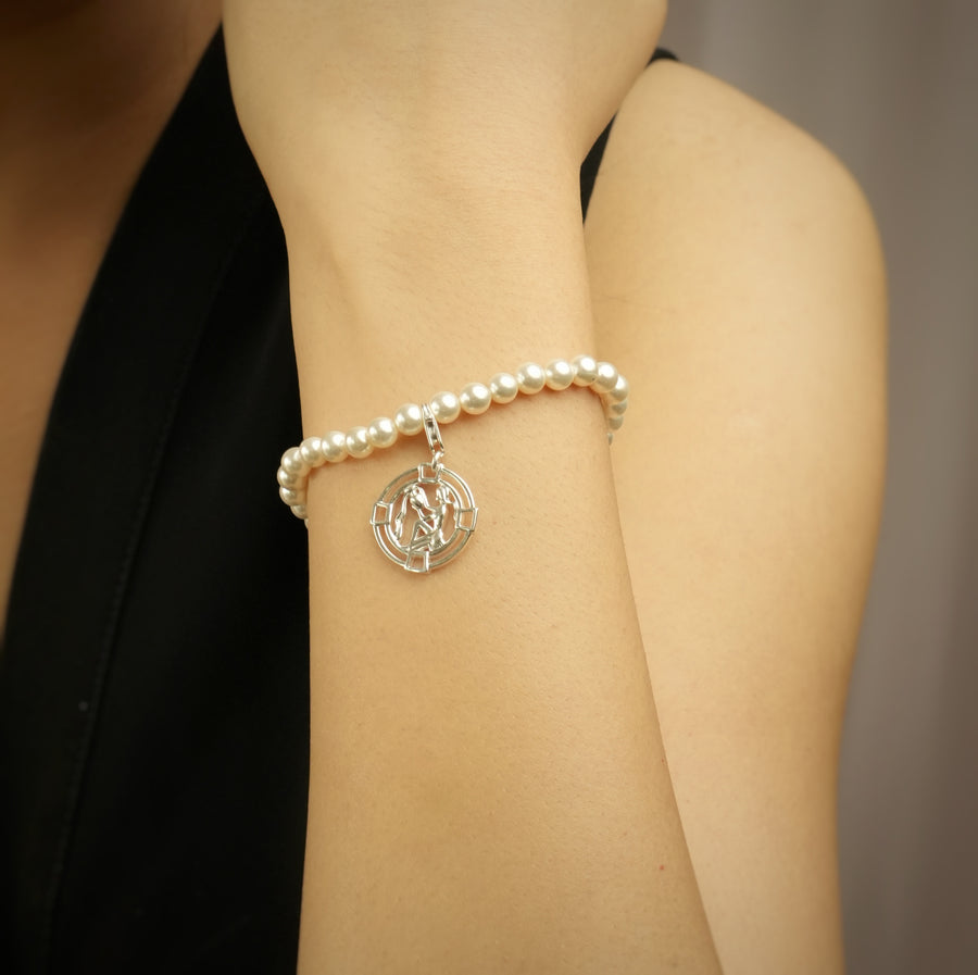 Aquarius Pearl Bracelet