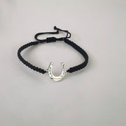 MEN- HorseShoe 92.5 Silver Bracelet