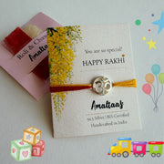 KIDS RAKHI- Om 92.5 Silver Rakhi