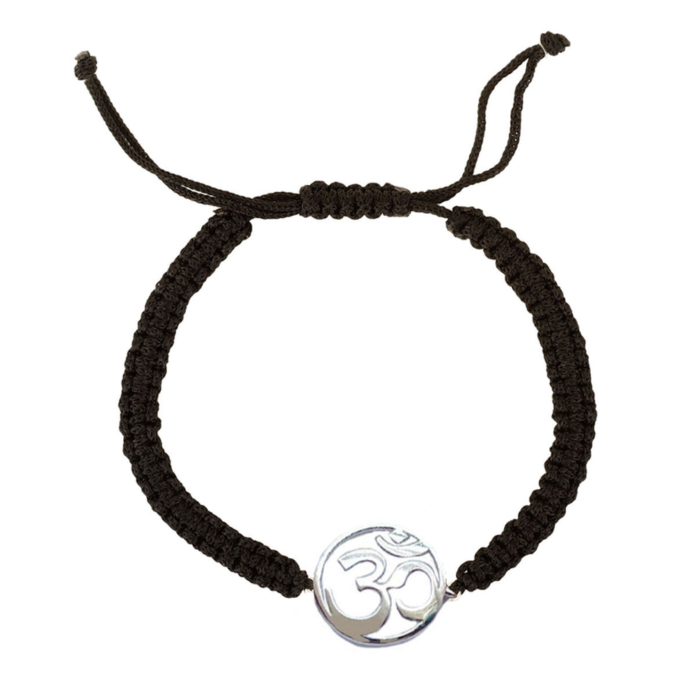 MEN Blessed Hands- Om 92.5 Silver Bracelet