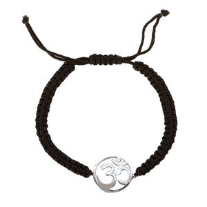 MEN Blessed Hands- Om 92.5 Silver Bracelet