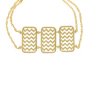 Chevron ZigZag Bracelet