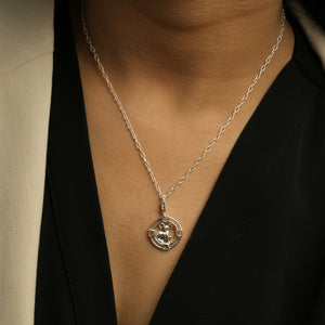 
            
                Load image into Gallery viewer, Aries Chain 92.5 Silver Necklace PLUS Free Thread Bracelet
            
        