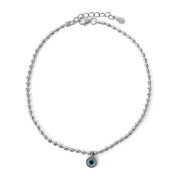 Classic EvilEye Nazar Magic Anklet in 92.5 Silver