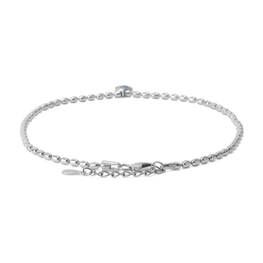 Classic EvilEye Nazar Magic Anklet in 92.5 Silver