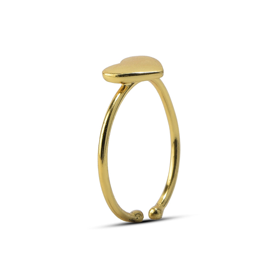 My Heart Ring -  92.5 Silver with 22k Gold Plating