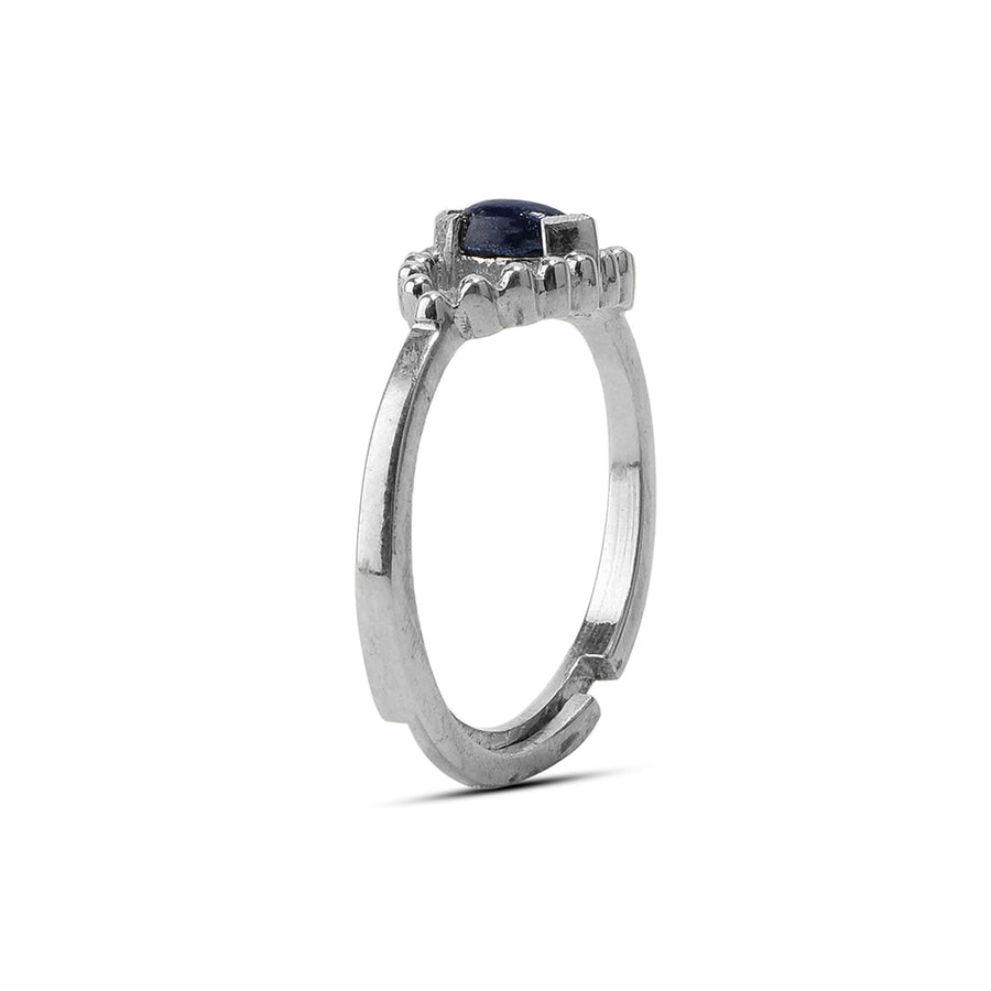 RING - EvilEye Nazar Lapis Ring in 92.5 Silver